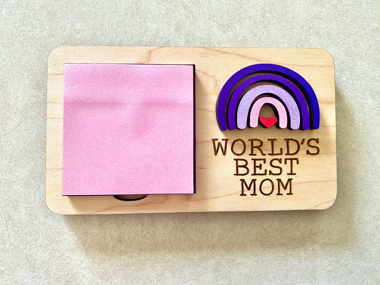 Mother’s Day Mom Gift - Post It Sticky Note Holder