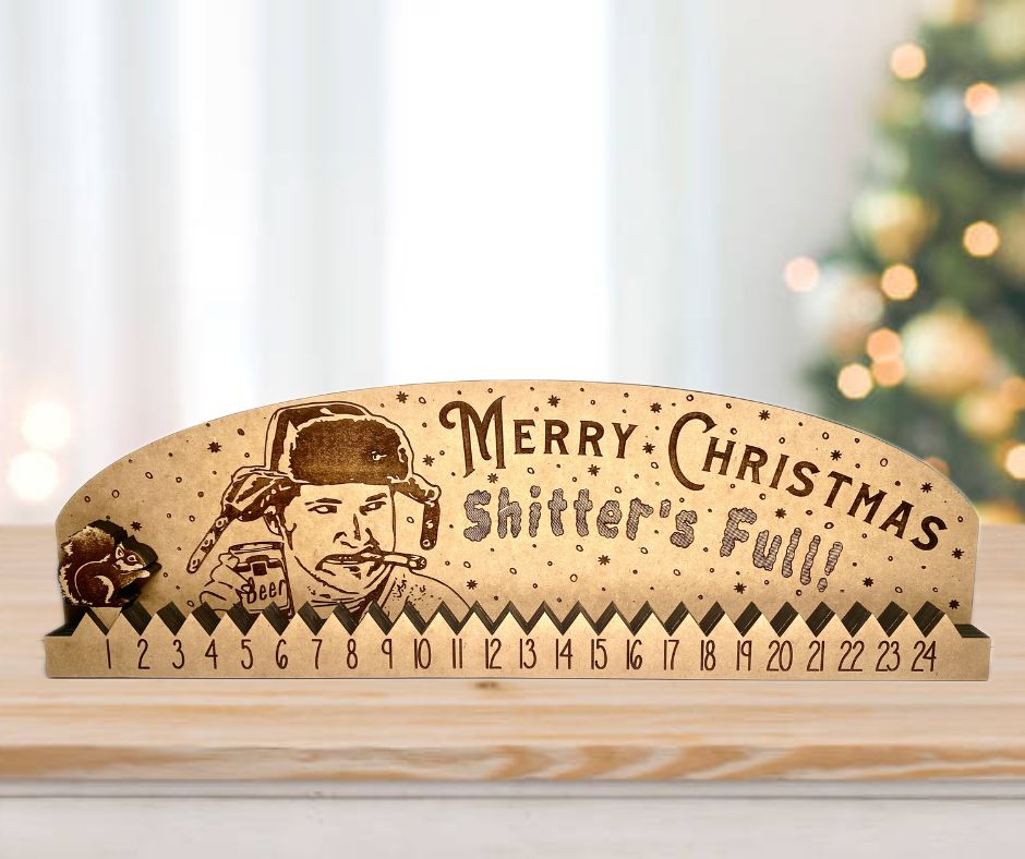 Cousin Eddie Countdown To Christmas Calendar