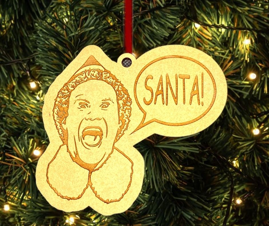 Buddy The Elf SANTA! Christmas Tree Ornament