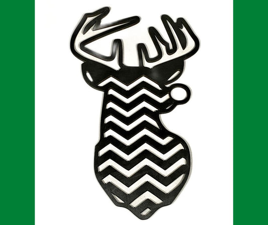 Rudolph Chevron Cut Out Wall Decor