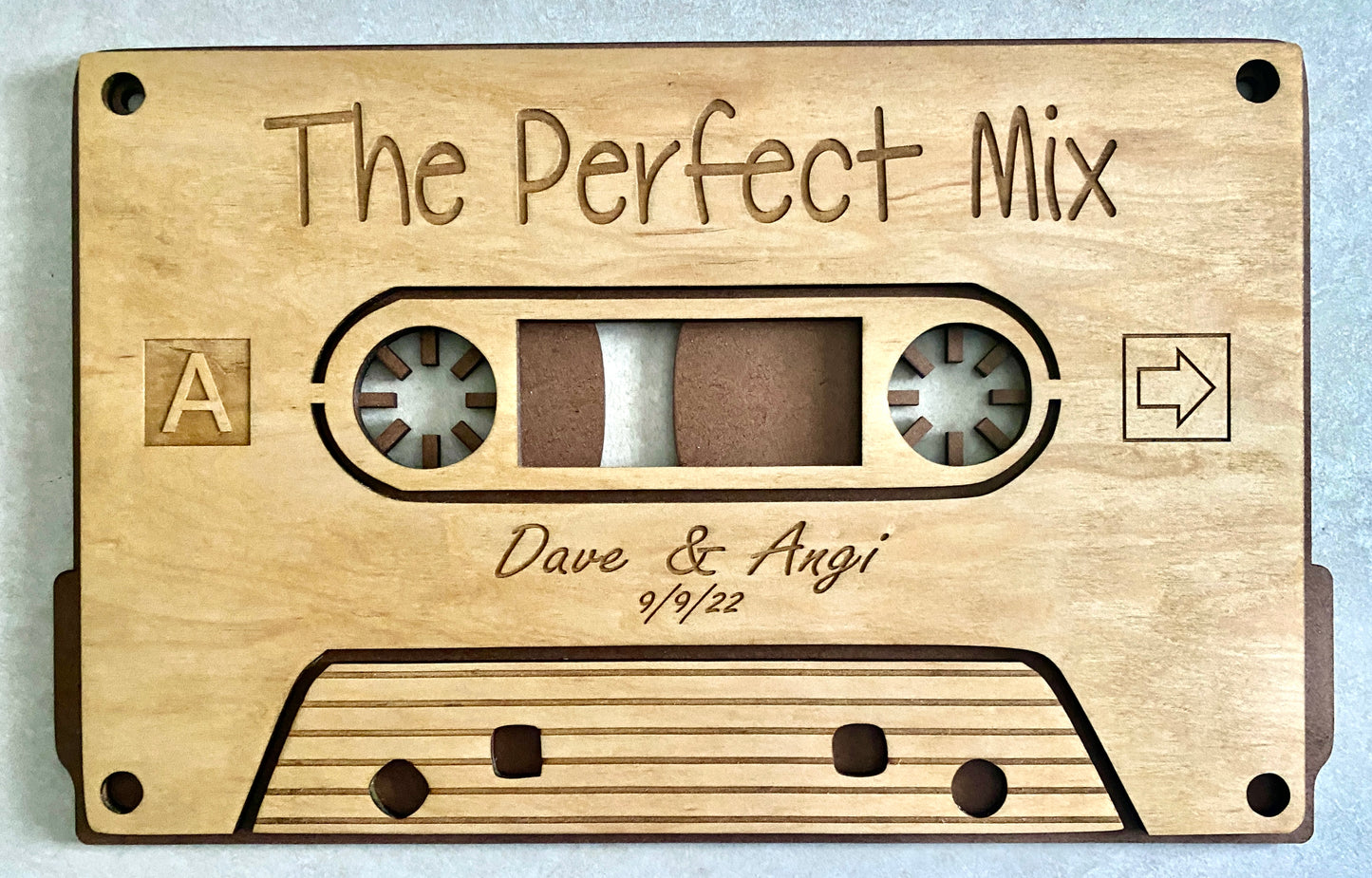 Cassette Tape Personalized Wall Hanging