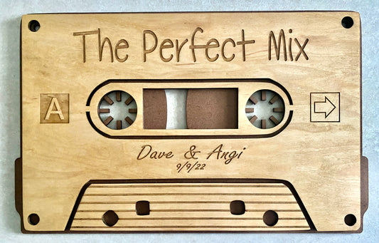 Cassette Tape Personalized Wall Hanging