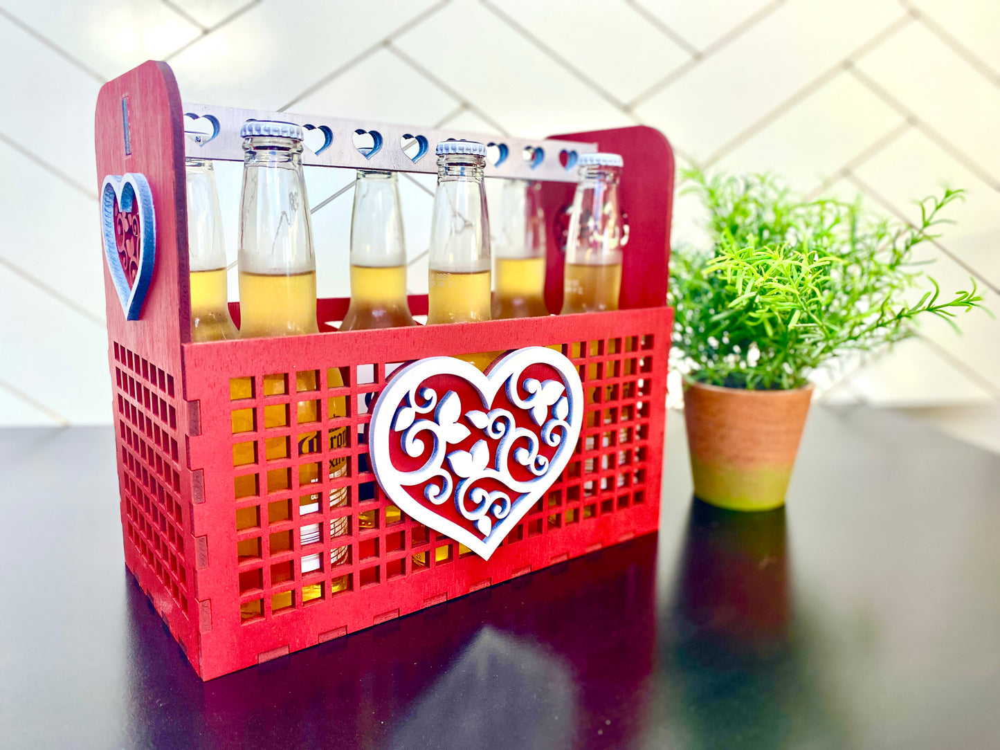 Heart/Love Gift Box & Carrier