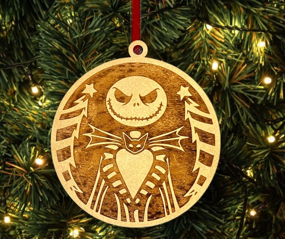 Jack Skeleton Christmas Tree Ornament