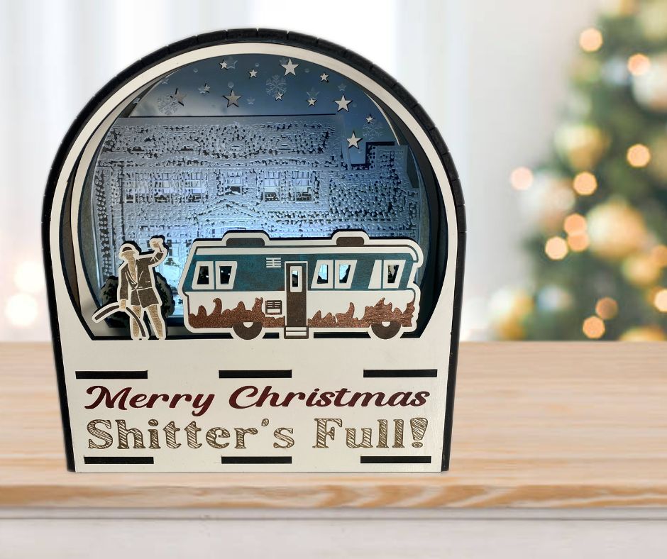 Shitter's Full LED Christmas Light Globe