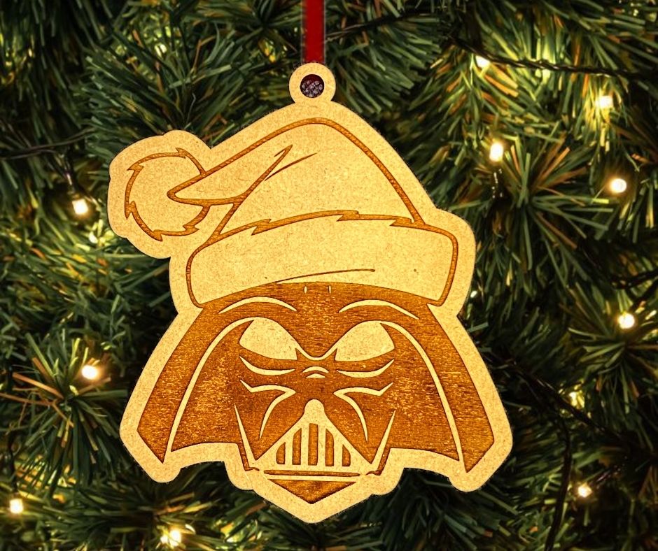 Darth Vader Santa Christmas Tree Ornament