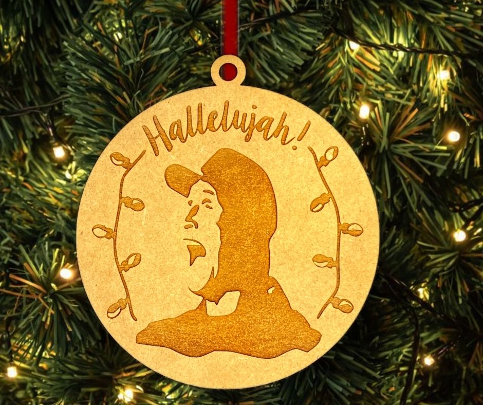 Clark Griswold Hallelujah Christmas Tree Ornament