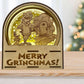 Grinch LED Christmas Light Globe
