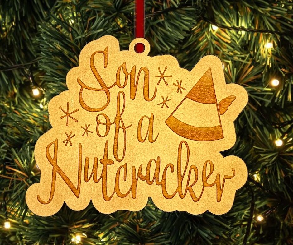 Son Of A Nutcracker Elf Christmas Tree Ornament