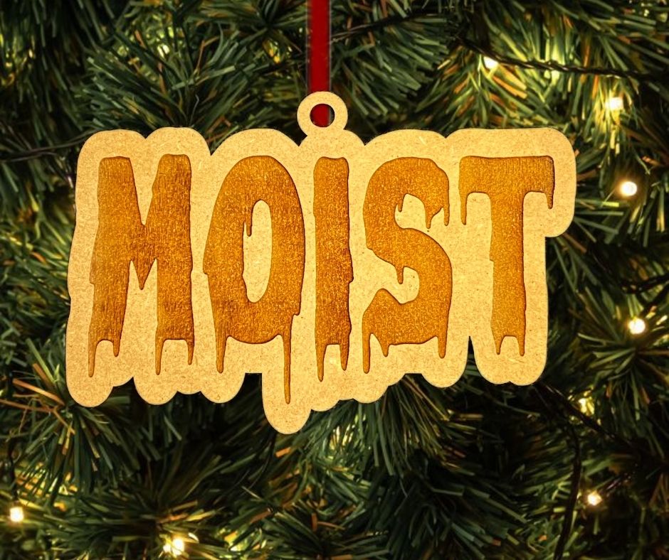 Moist Christmas Tree Ornament
