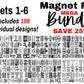 Magnet File MEGA Bundle including ALL SETS - LASER FILE (Digital Product ONLY)