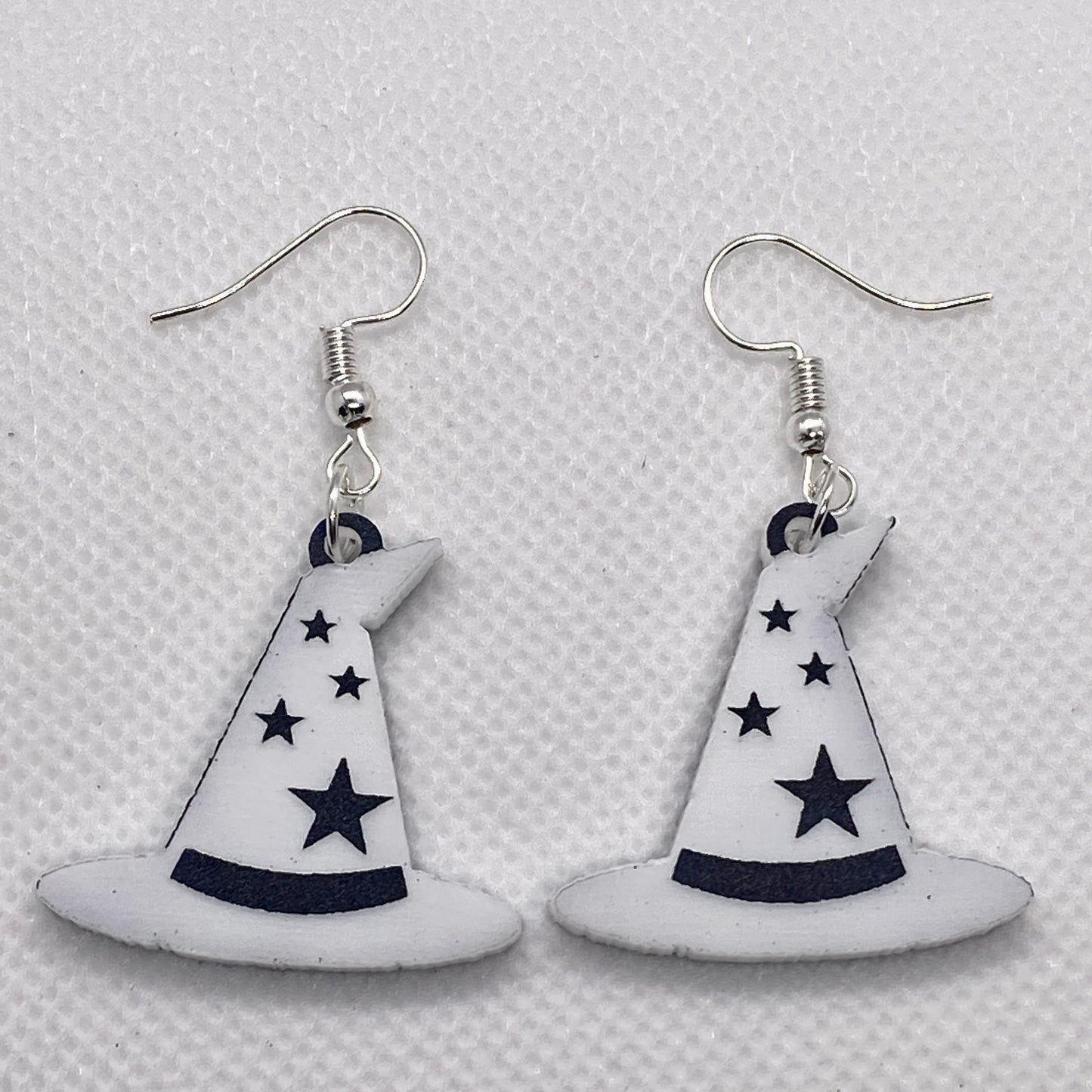 Wizard Hat Acrylic Earrings