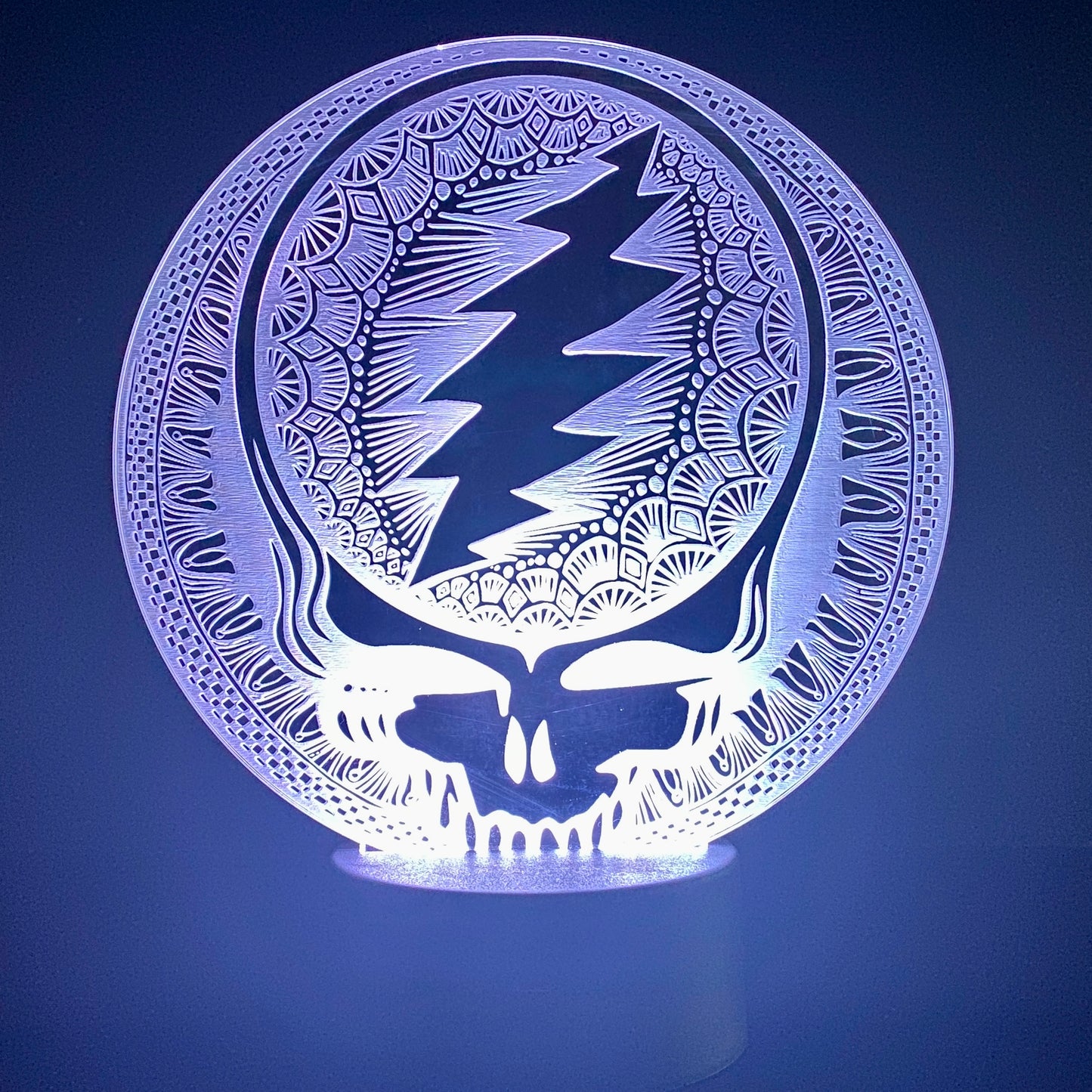 LED Acrylic Color Changing Sign with Light Up Base (20+ DESIGNS AVAILABLE!)