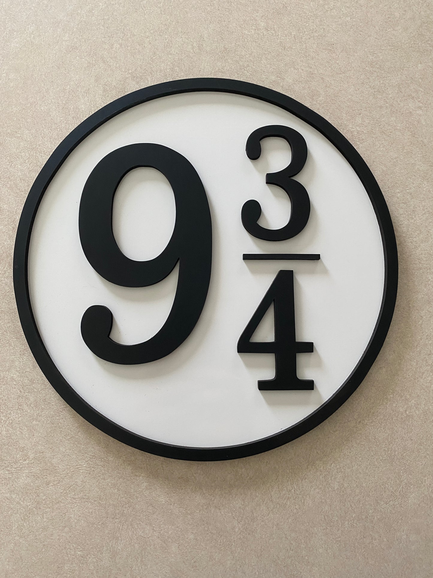 Platform 9 3/4 Sign