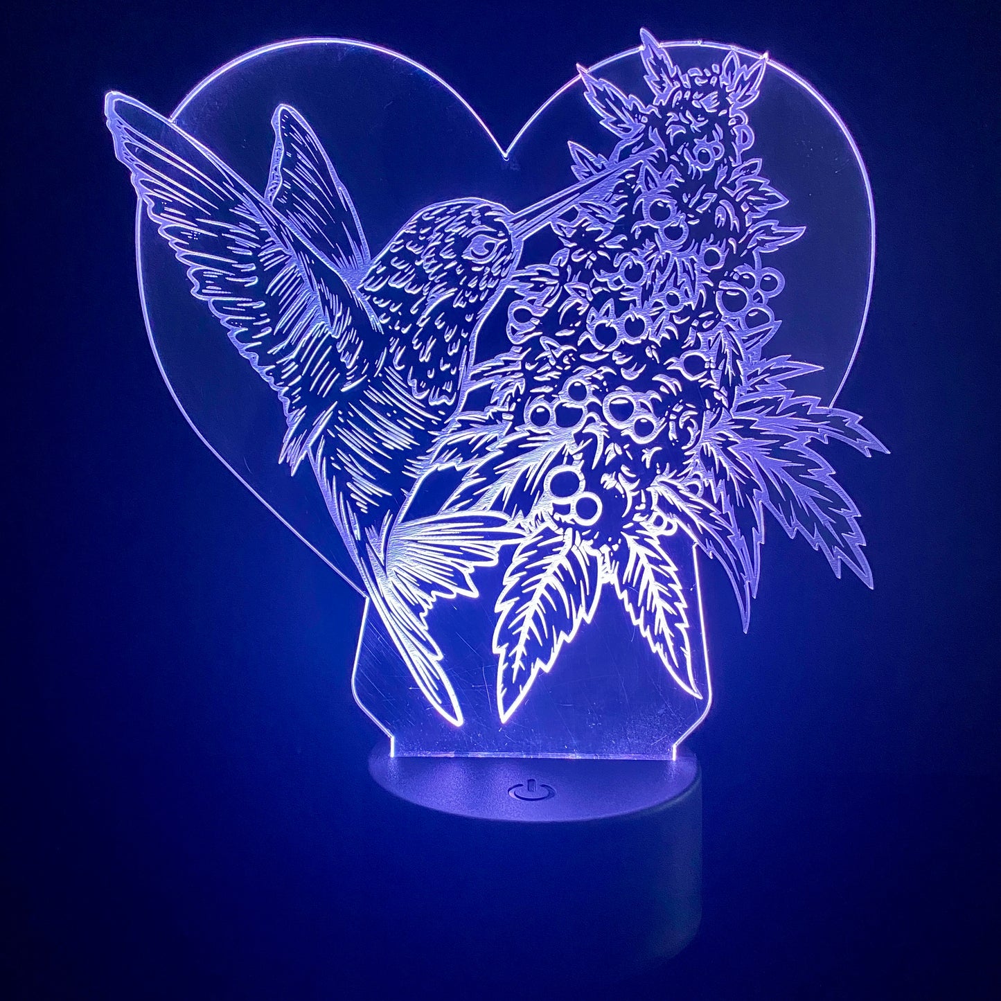LED Acrylic Color Changing Sign with Light Up Base (20+ DESIGNS AVAILABLE!)