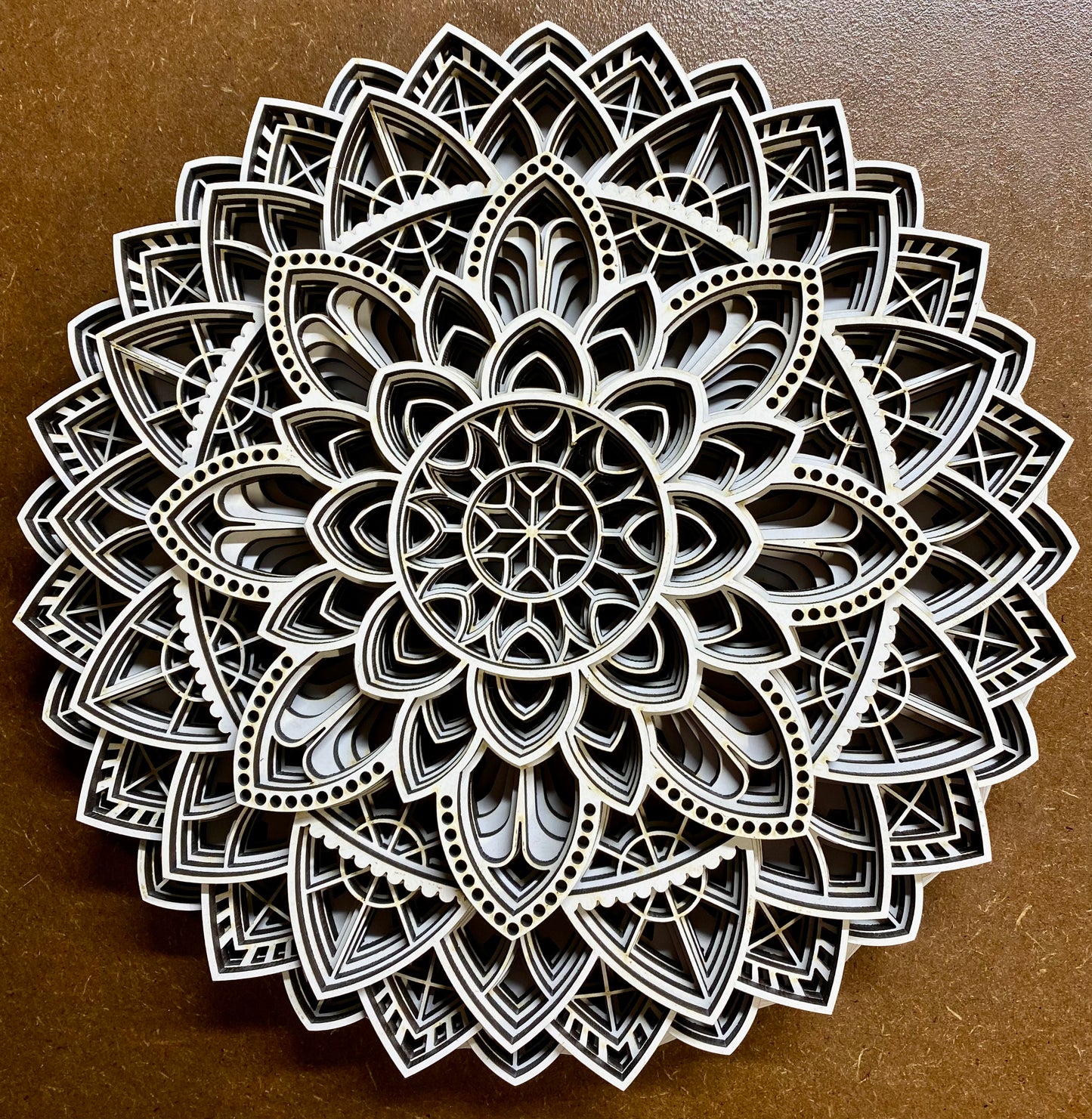 Layered Mandala Art Wall Hanging