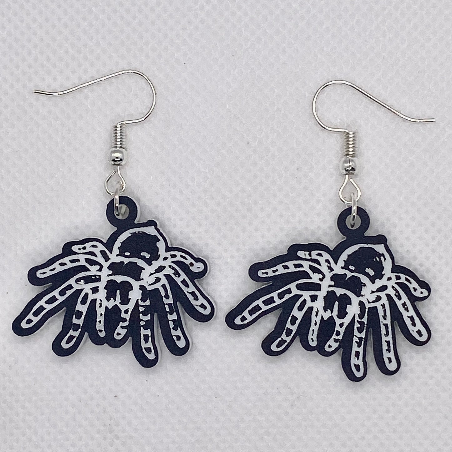 Tarantula Spider Acrylic Earrings