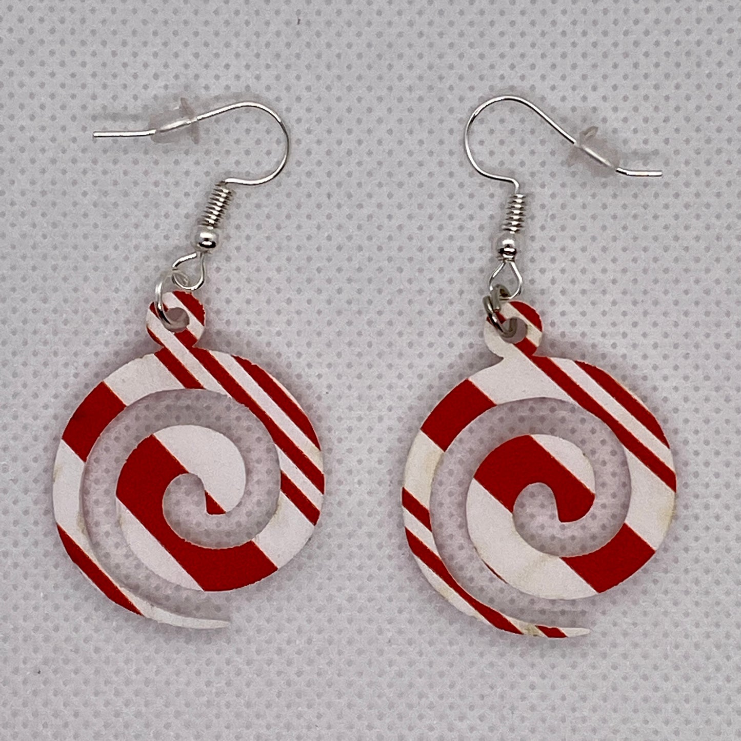 Peppermint Swirl Earrings