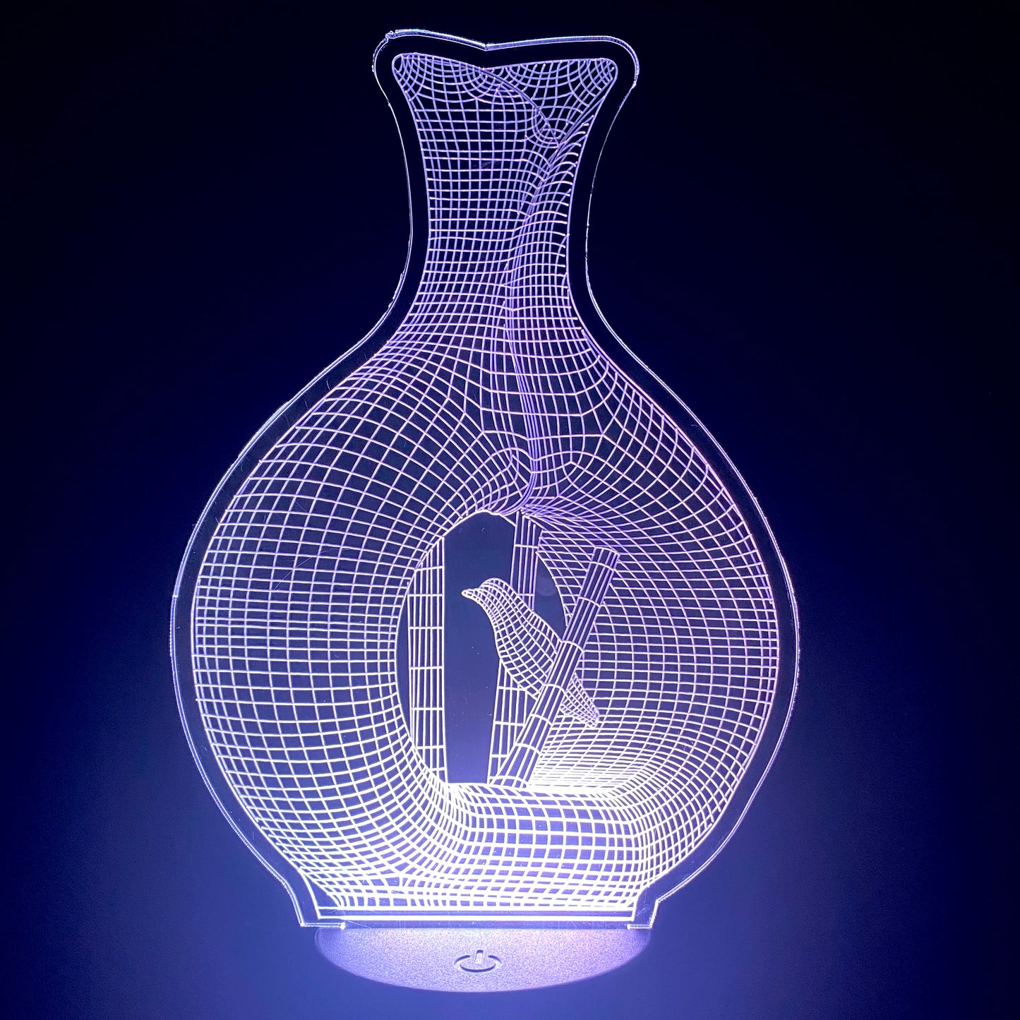 LED Acrylic Color Changing Sign with Light Up Base (20+ DESIGNS AVAILABLE!)