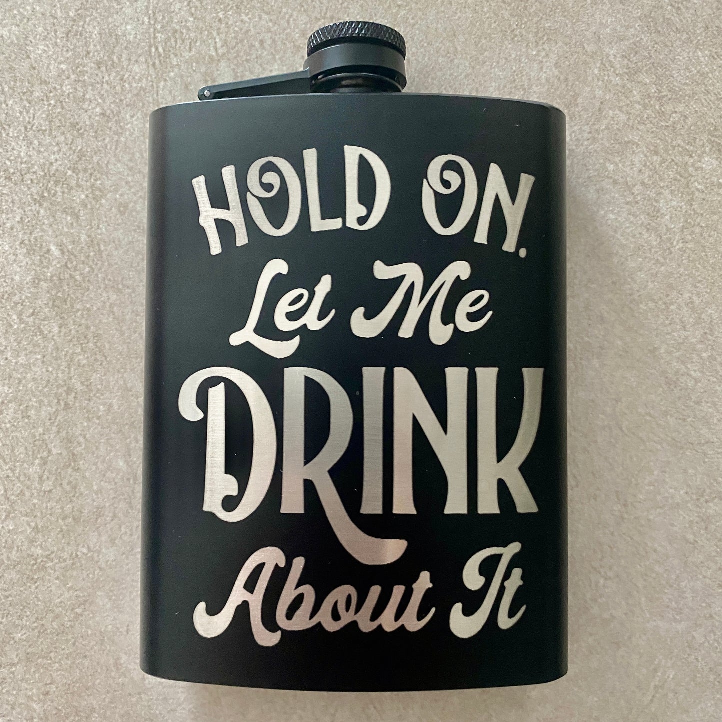 8oz Engraved Hip Flask