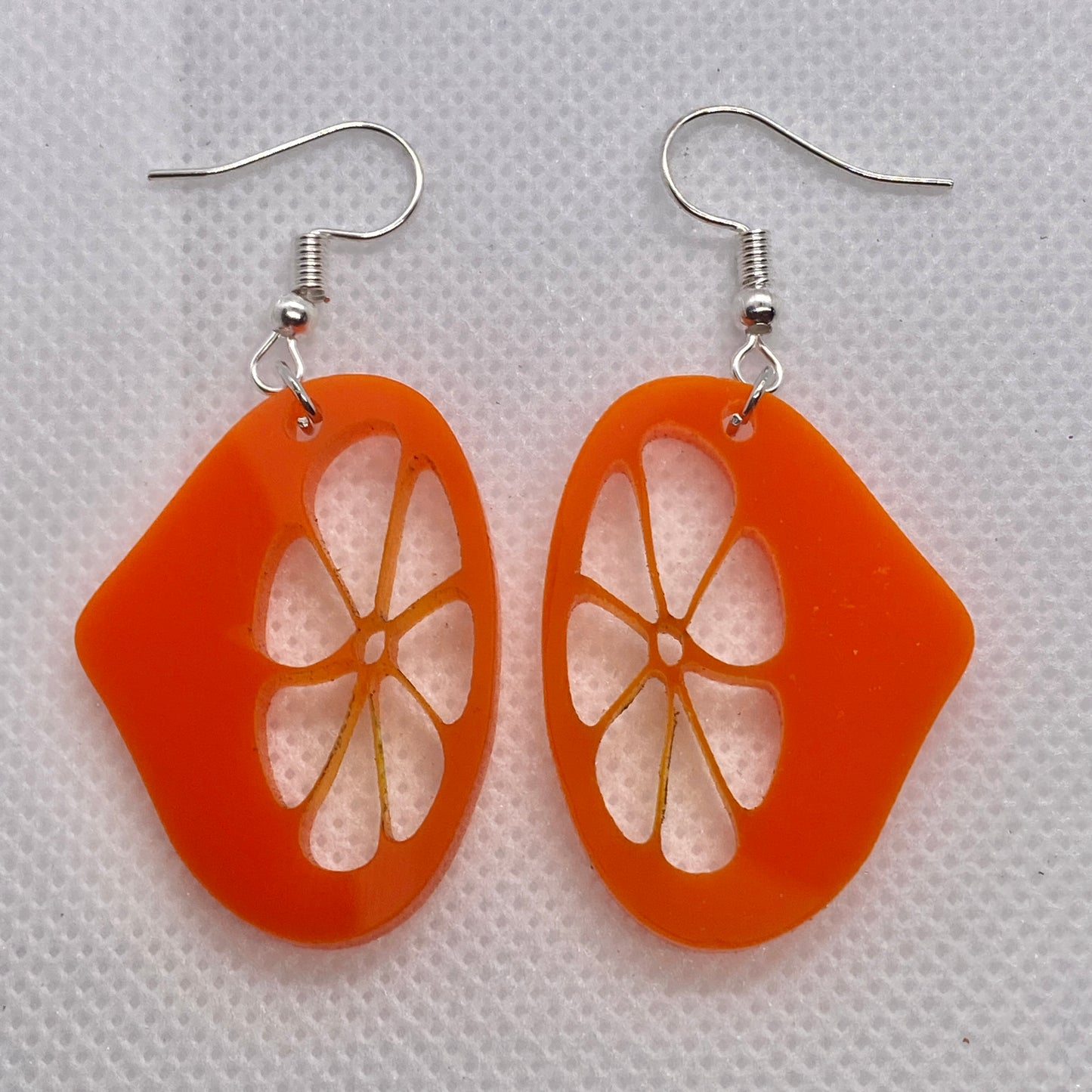 Orange Slice Earrings