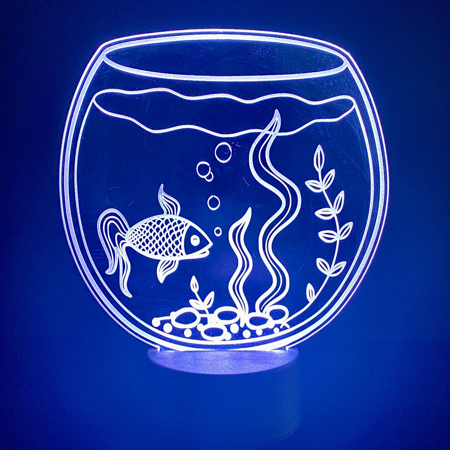 LED Acrylic Color Changing Sign with Light Up Base (20+ DESIGNS AVAILABLE!)