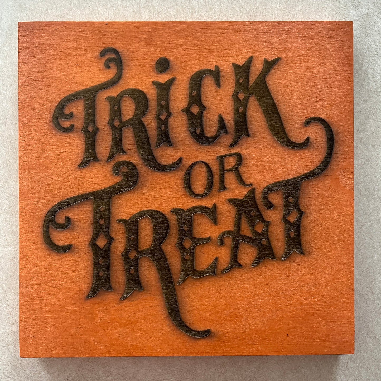 Vintage Style Halloween WoodWall Hangings