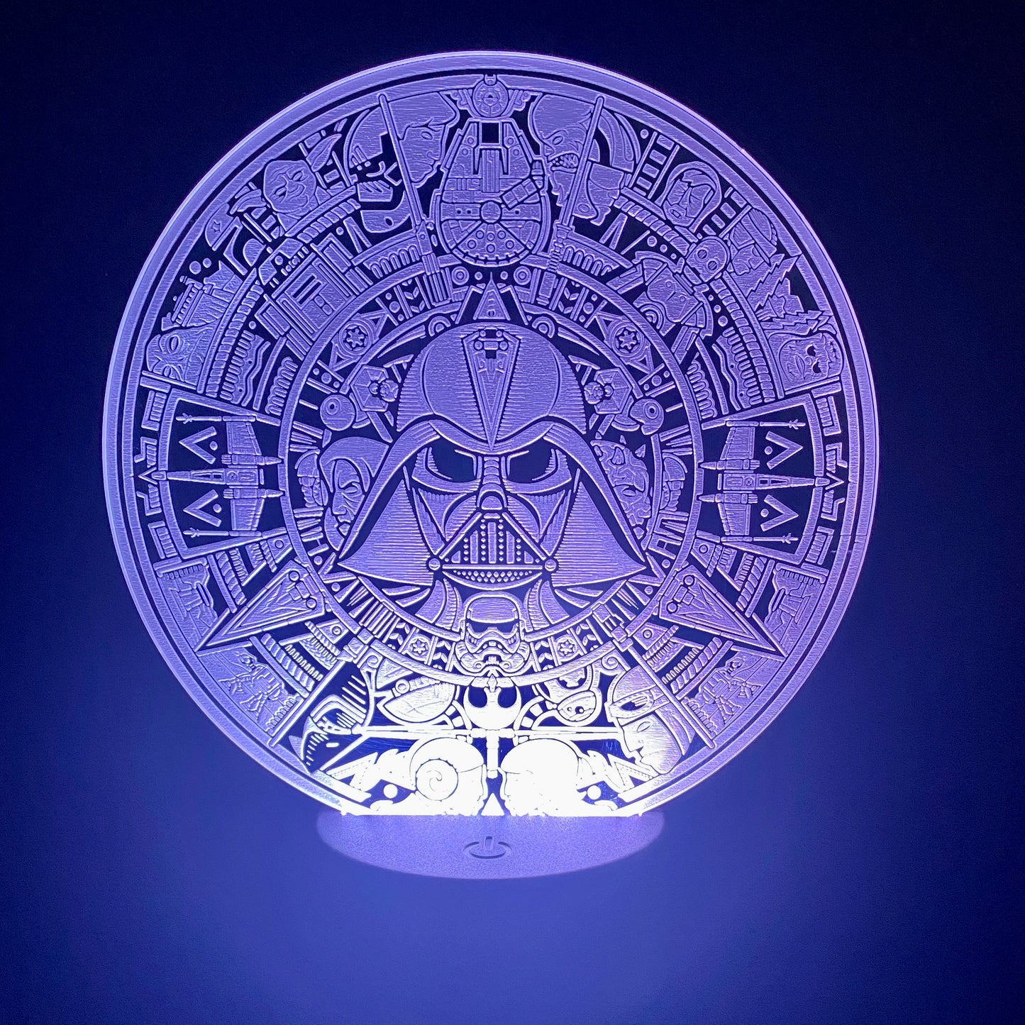 LED Acrylic Color Changing Sign with Light Up Base (20+ DESIGNS AVAILABLE!)
