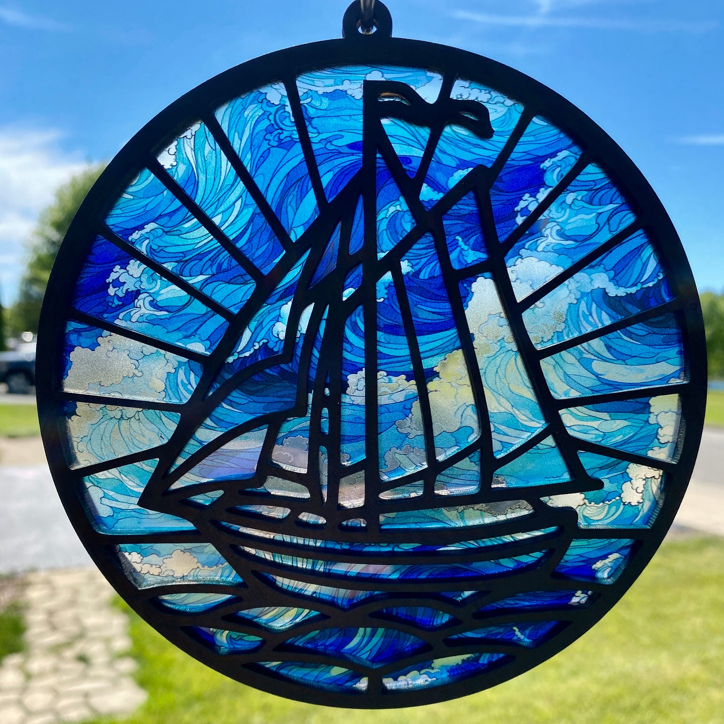 Laser Cut Suncatcher