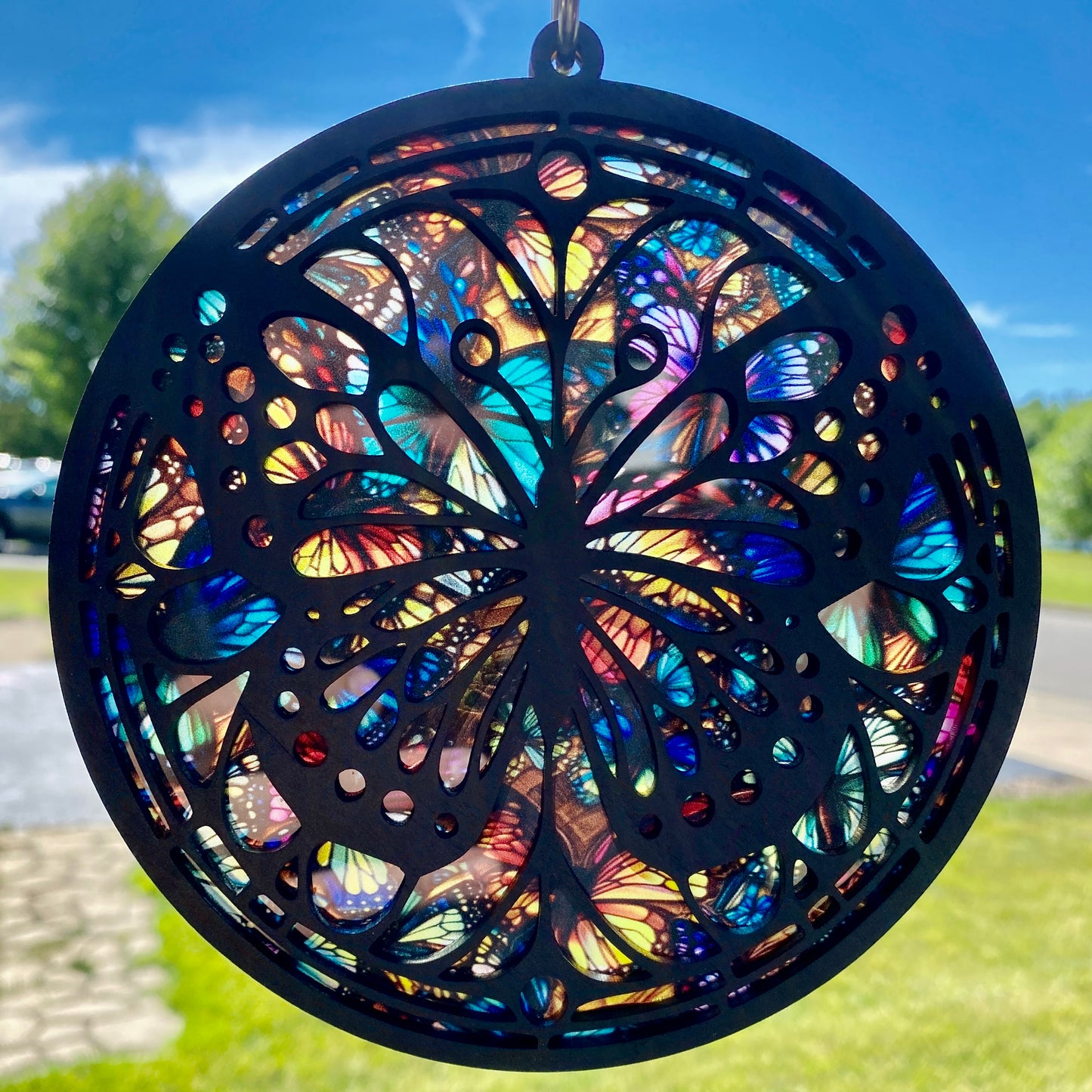 Laser Cut Suncatcher