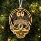 Grateful Dead 60 Year Anniversary Golden Gate Park San Francisco Steal Your Face Christmas Ornament