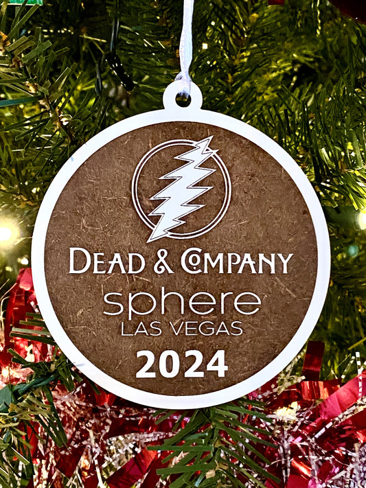 Dead & Co. Sphere Las Vegas 2024 Christmas Ornament