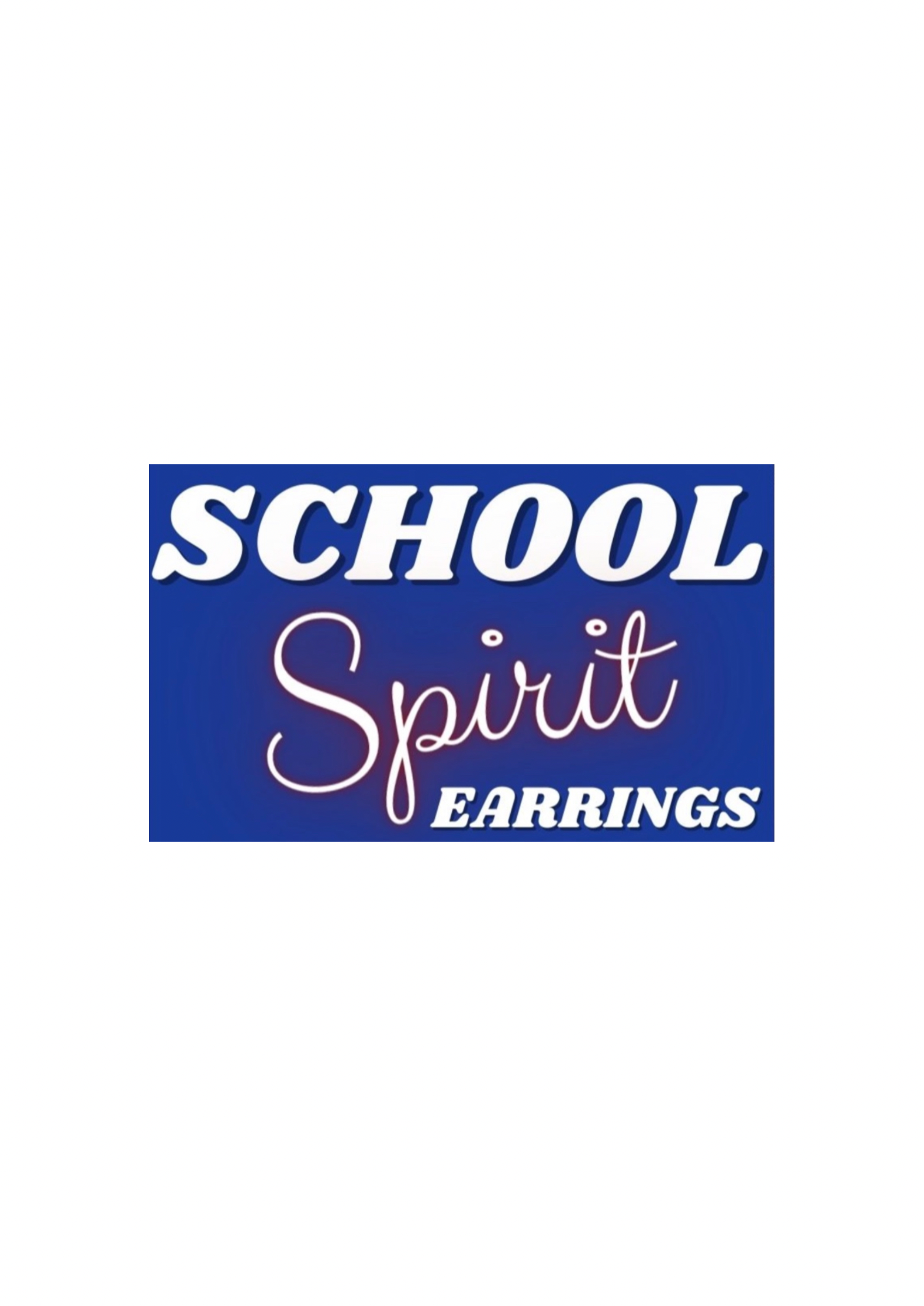 school spirit earrings
