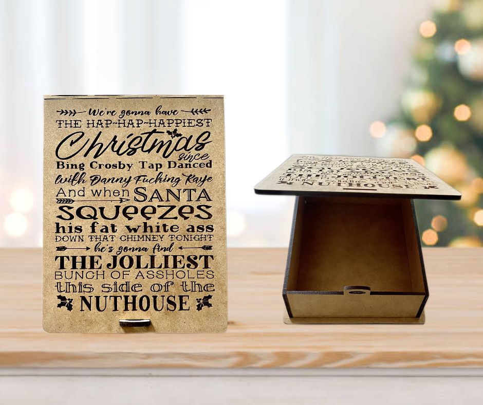 Christmas Vacation Quote Gift/Trinket Box