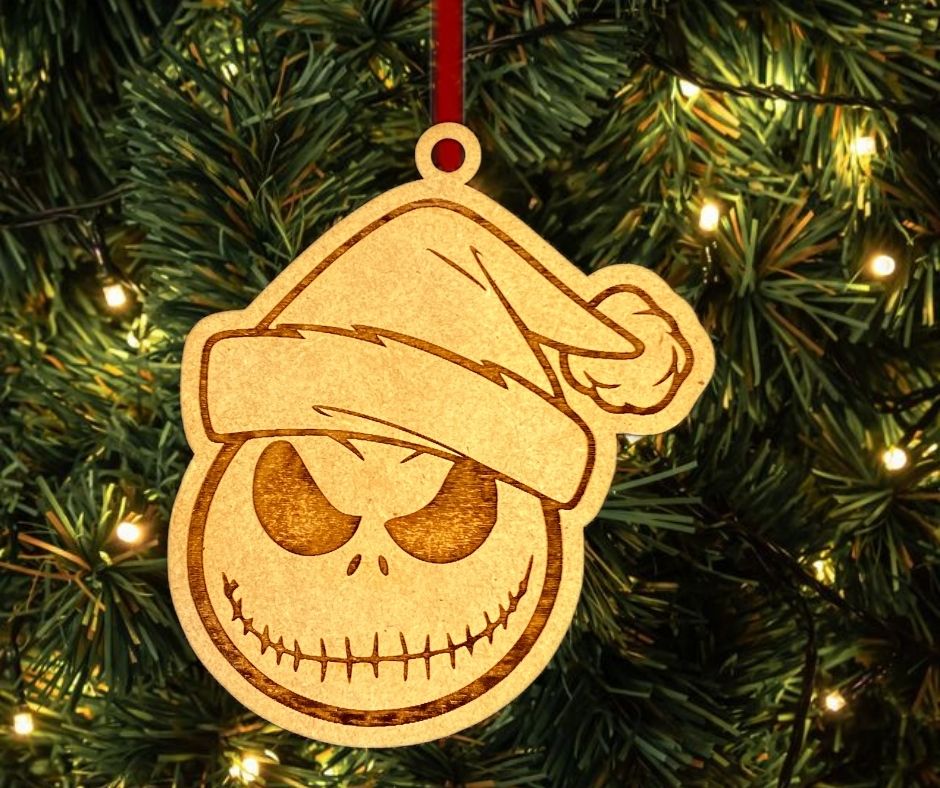 Jack Skellington Santa Christmas Tree Ornament