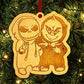 Jack and Grinch Hood Buddies Christmas Tree Ornament