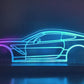 C7 Corvette Interactive Light Up LED Color Changing Cut Out Acrylic Sign