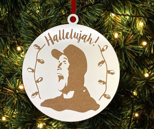 Clark Griswold Hallelujah Christmas Tree Ornament