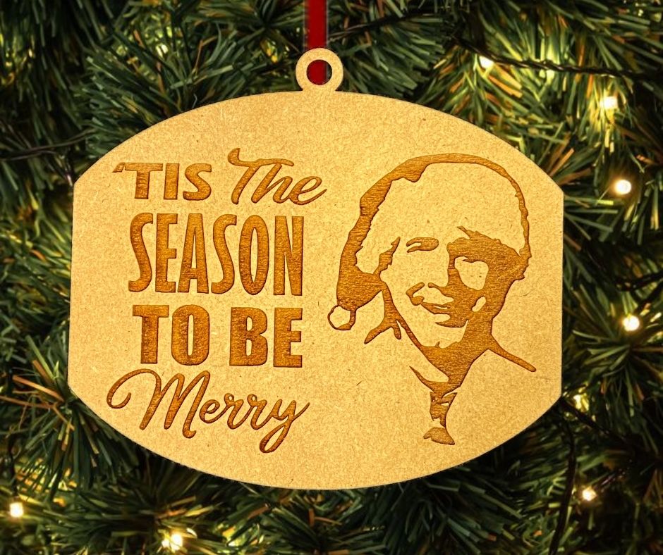 Clark Griswold Tis The Season To Be Merry Christmas Tree Ornament