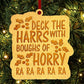 Deck The Harrs Funny Christmas Story Christmas Tree Ornament