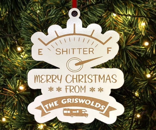 Shitter's Full Griswold Christmas Vacation Christmas Tree Ornament