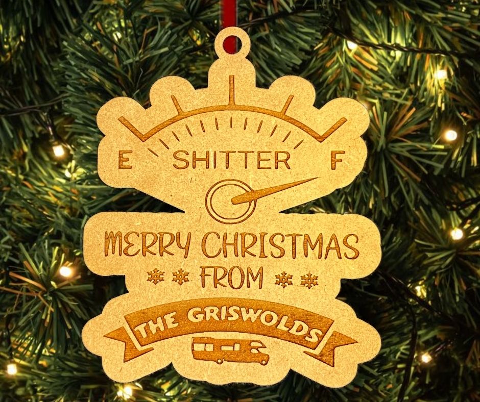 Shitter's Full Griswold Christmas Vacation Christmas Tree Ornament