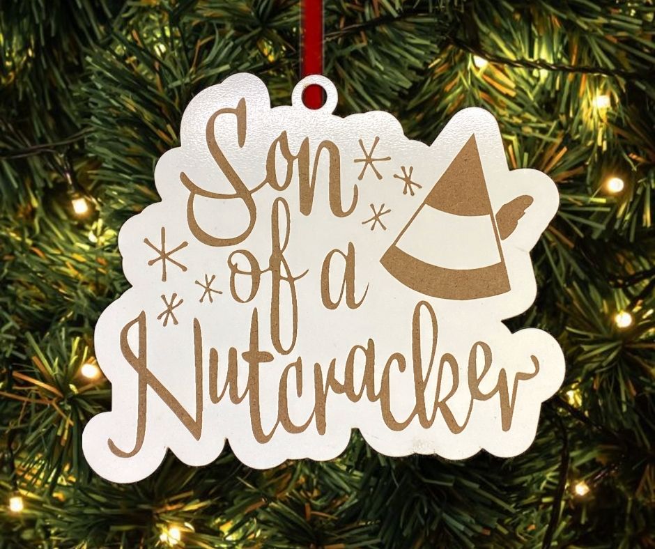 Son Of A Nutcracker Elf Christmas Tree Ornament