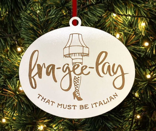 Fra-Gee-Lay Christmas Story Christmas Tree Ornament