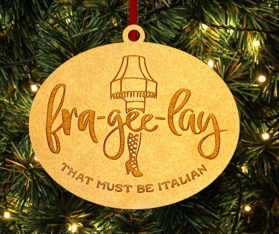 Fra-Gee-Lay Christmas Story Christmas Tree Ornament