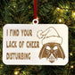 Darth Vader Lack Of Cheer Funny Christmas Tree Ornament