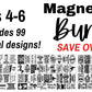 Magnet File Bundle (Sets #4-6) - LASER FILES (Digital Product ONLY)