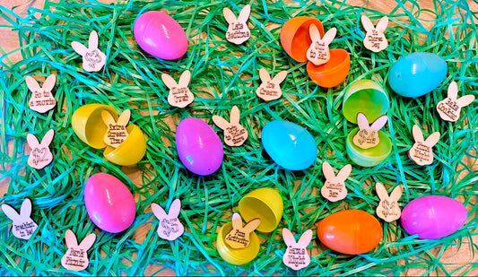 Easter Egg Hunt Bunny Prize Tokens
