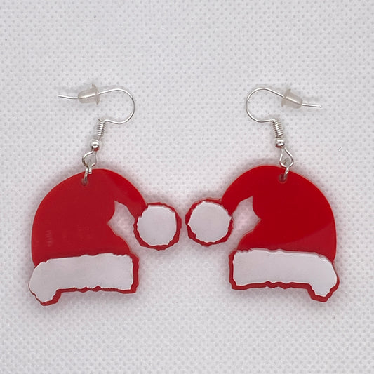 Santa Hat Earrings