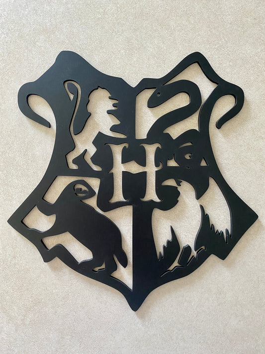 Hogwarts House Crest Cut Out Wall Hanging